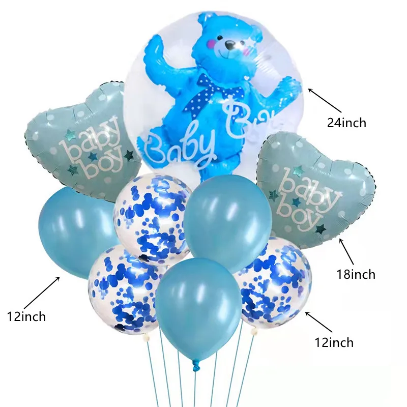 Воздушный шар из фольги с буквами для девочек и мальчиков большого размера |