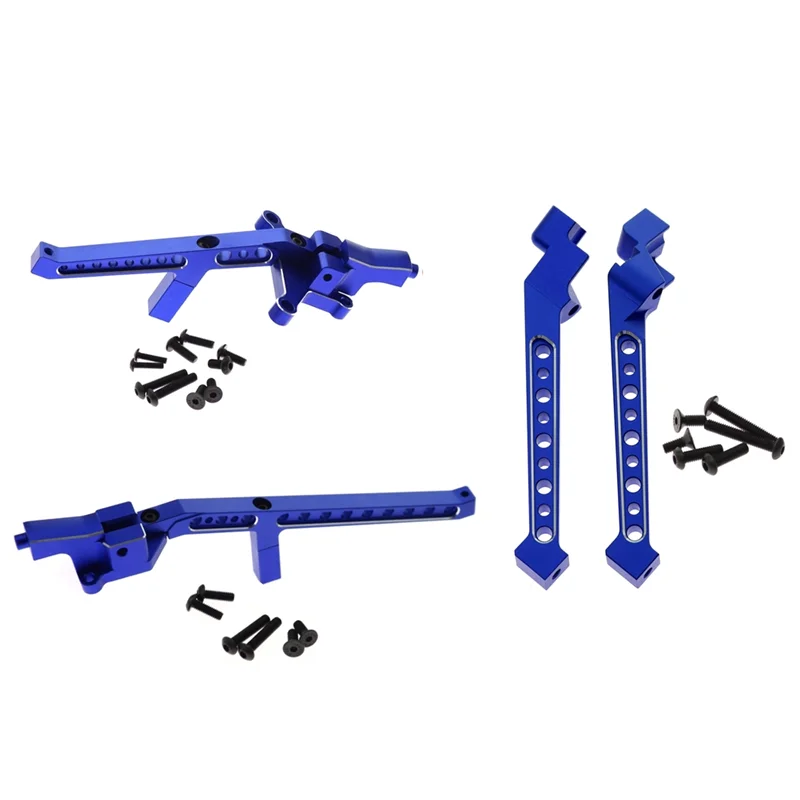 

Aluminum Front and Rear Chassis Brace 9520 9521 for 1/8 Traxxas Sledge RC Car Upgrades Parts Accessories,2