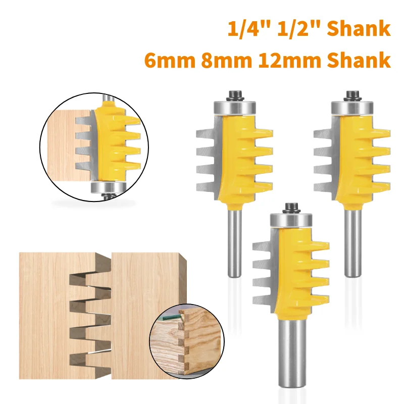 

Joint Bit Router Bit Alloy Tungsten Carbide Cutters Woodworking Milling Cutter For Wood Bit Face Mill End Mill Tools