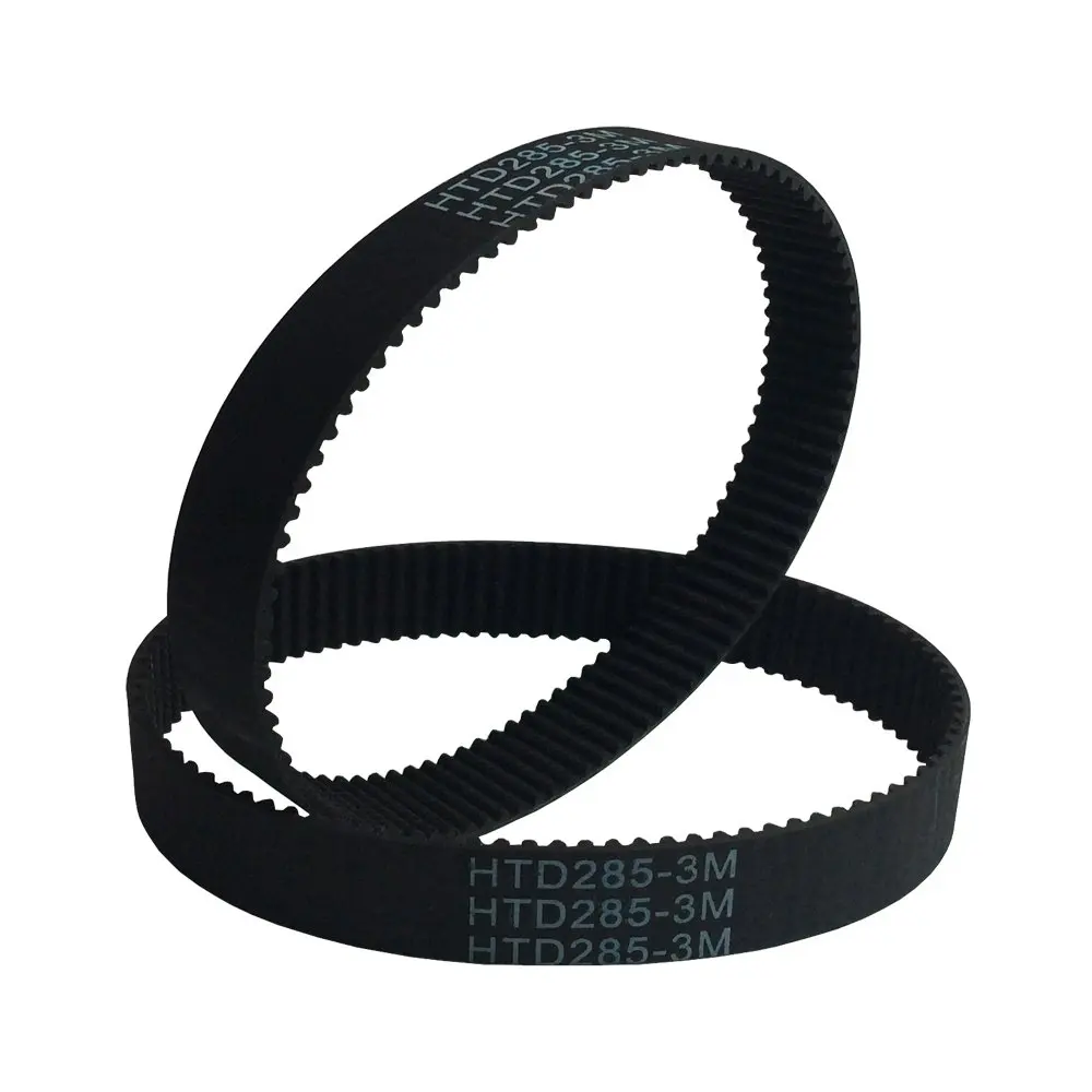 

HTD 3M Closed-Loop Timing Belt 285mm Length 95 Teeth 6mm Width Industrial Rubber Timing Belt for 3D Printer Accessories