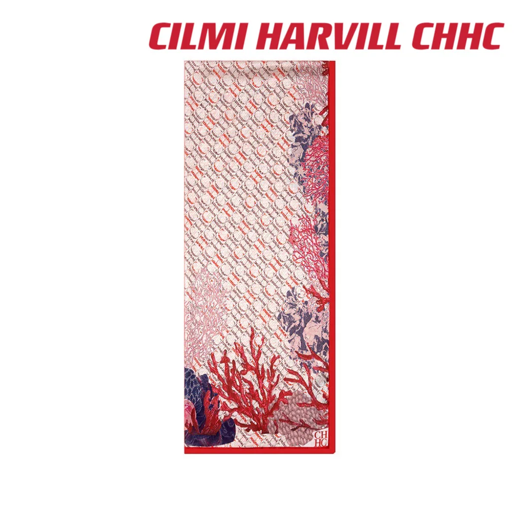 

CILMI HARVILL CHHC 2023 Women's Pattern Scarf Headband Lightweight Wear Breathable Sunshade Gift Box