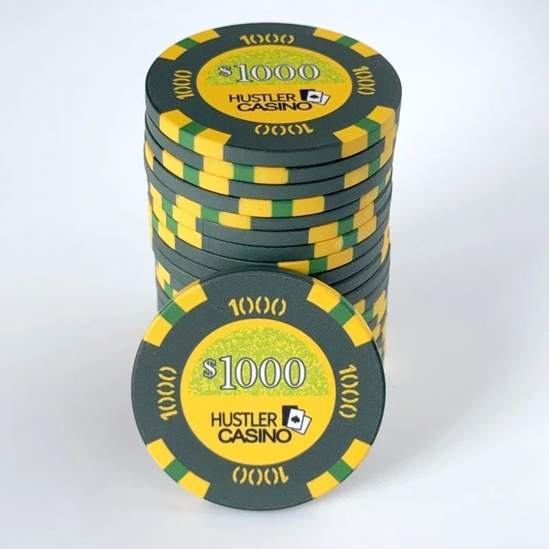 Новинка 2024 года 5 шт. керамические чипы Texas Holdɾm соответствующие специальные