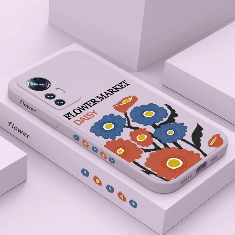 

Purple Orchid Phone Case For Xiaomi Mi 12 11 Ultra lite 10 10S 9 11T 10T 9T Pro Lite Poco M4 X4 F3 X3 M3 5G Pro Cover