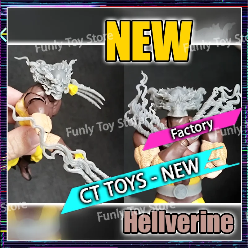 Горячие новые игрушки Ct фигурка Hellverine Росомаха Mafex 096 138 X-Men аниме статуя модель