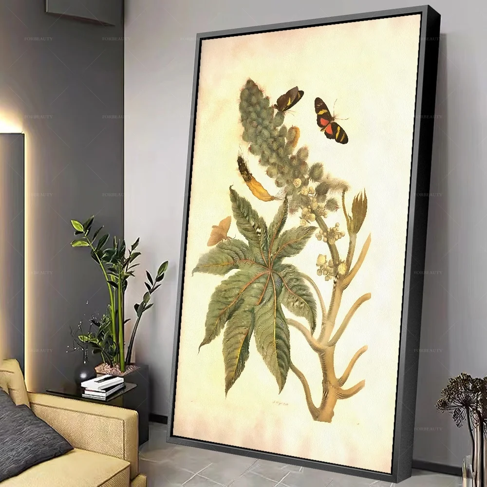 ForBeauty ручная работа абстрактный цветочный принт может быть использован наружный Декор для комнаты постеры для стены