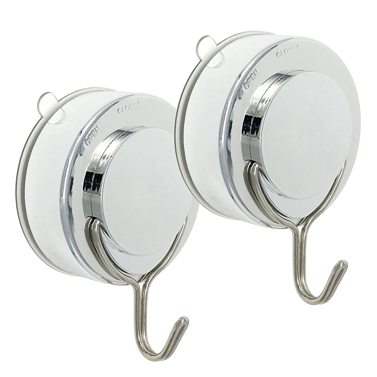 Присоски 2 шт. Вакуумные крючки на присоске из нержавеющей стали тройные