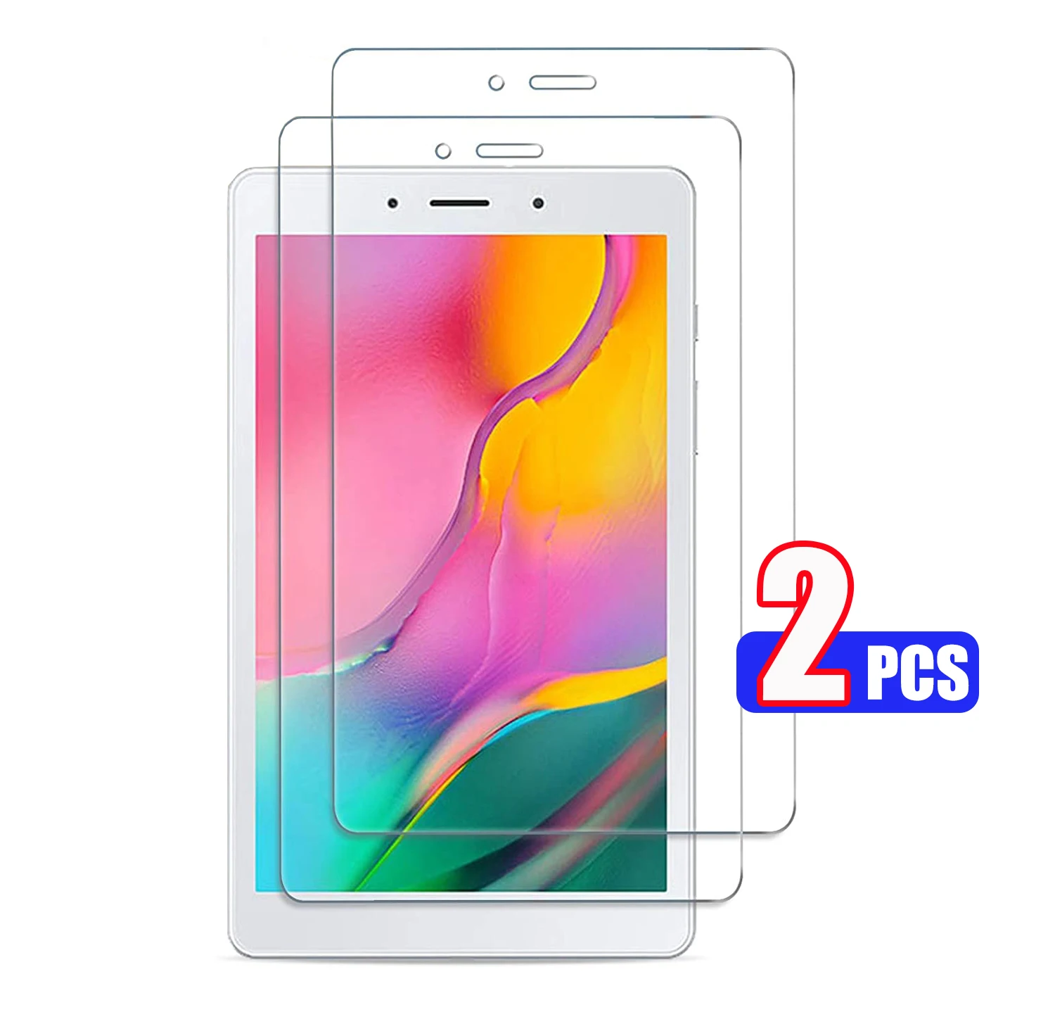 

2 упаковки Samsung Galaxy Tab A 8,0 2019, защитная пленка для экрана SM-T290, пленка из закаленного стекла для 10,1-дюймового Galaxy Tab A 8,0