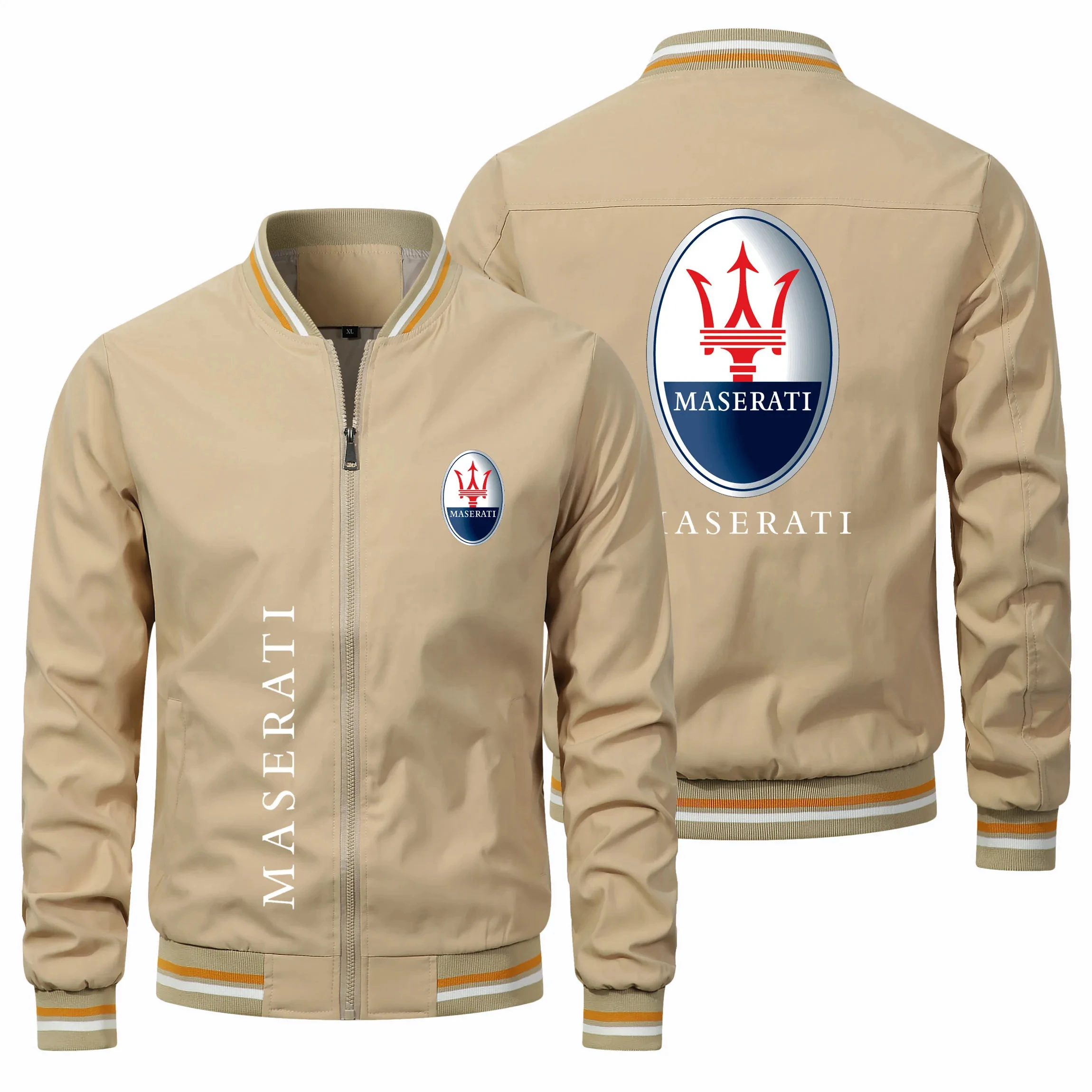 

Autumn and Winter Men's Hip Hop Personalized Jacket Clothing Letter Printing Men's Baseball Jersey Sports Jacket Campus Fashion