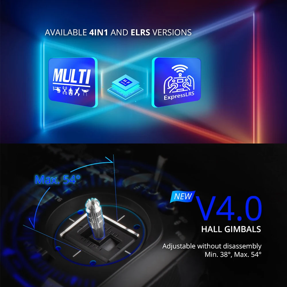 Радиоуправляемая система RadioMaster TX16S MKII MAX 4 в 1