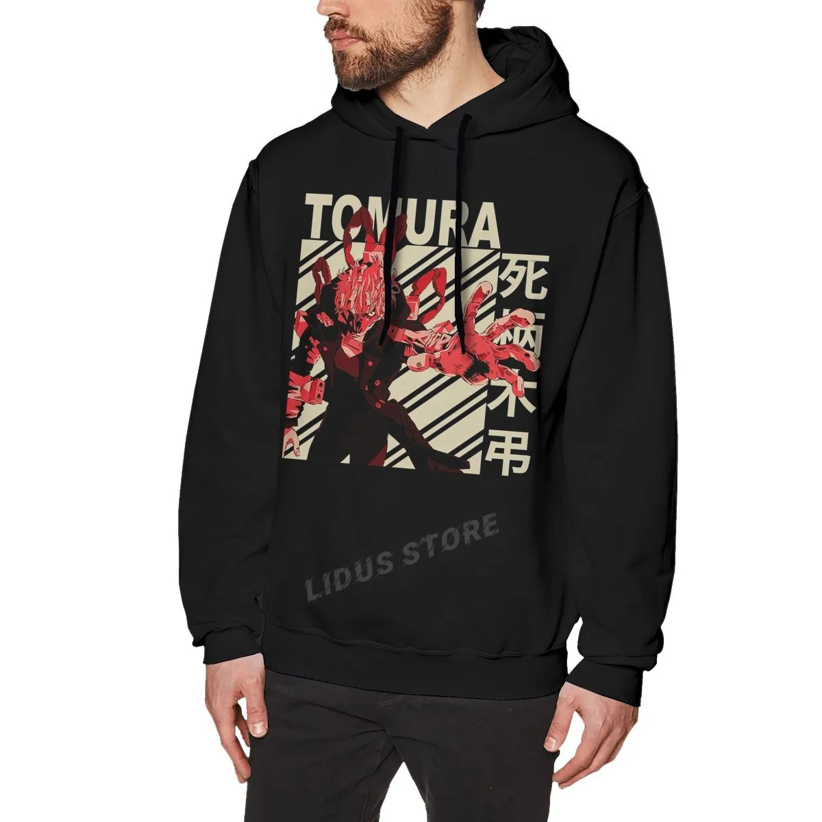 

Хлопковая толстовка с капюшоном в стиле «Моя геройская Академия»