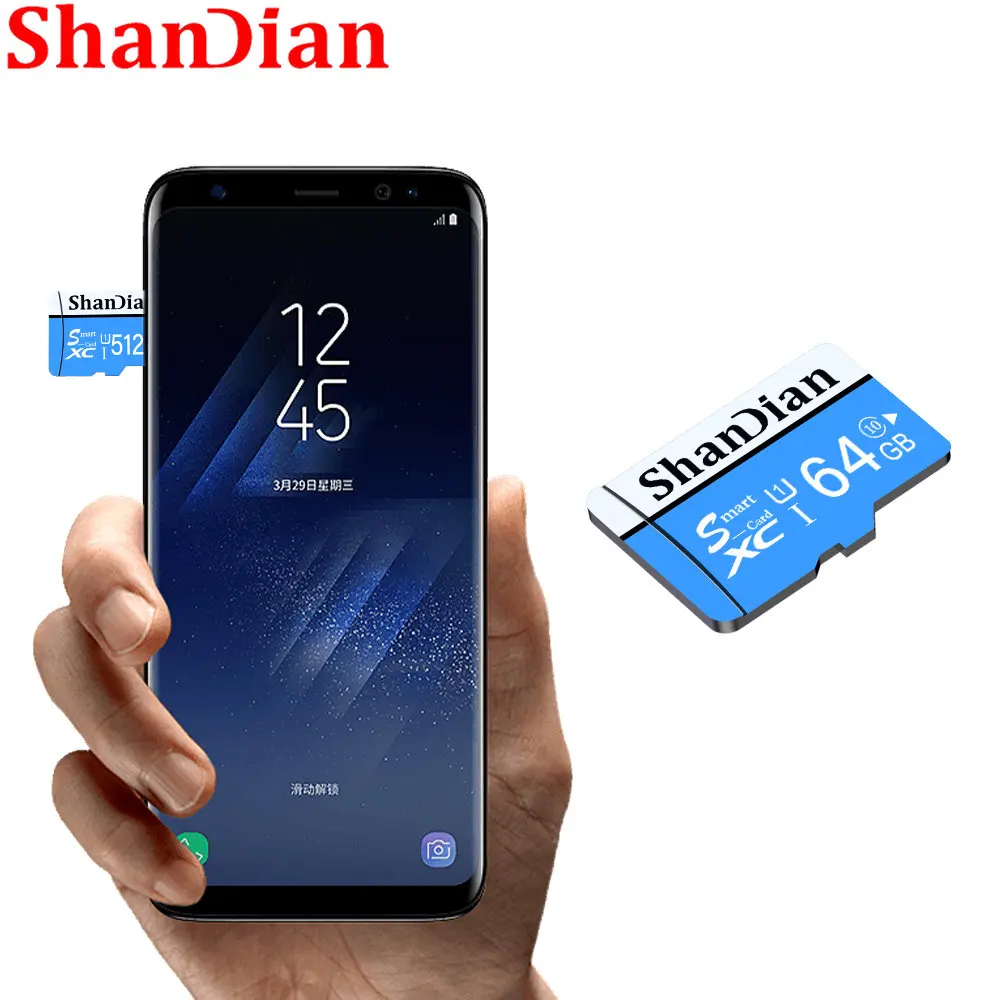 

High Quality Smart SD Card 128GB Class 10 Memory Card 64GB Tachograph TF Card 32GB Camera SD Cards 16GB UAV Storage Device 8GB