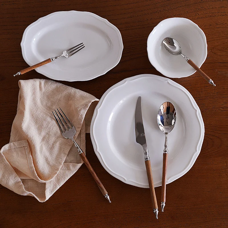 5 шт. набор ножей вилок ложек из нержавеющей стали