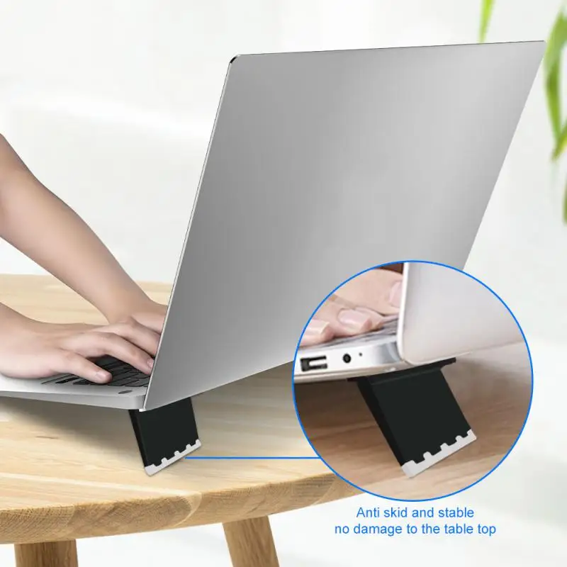 

Laptop Holders Stands Aluminum Alloy Notebook Tablet Stand Notebook Computer Bracket Macbook Air Pro Holder Tablet Accessories