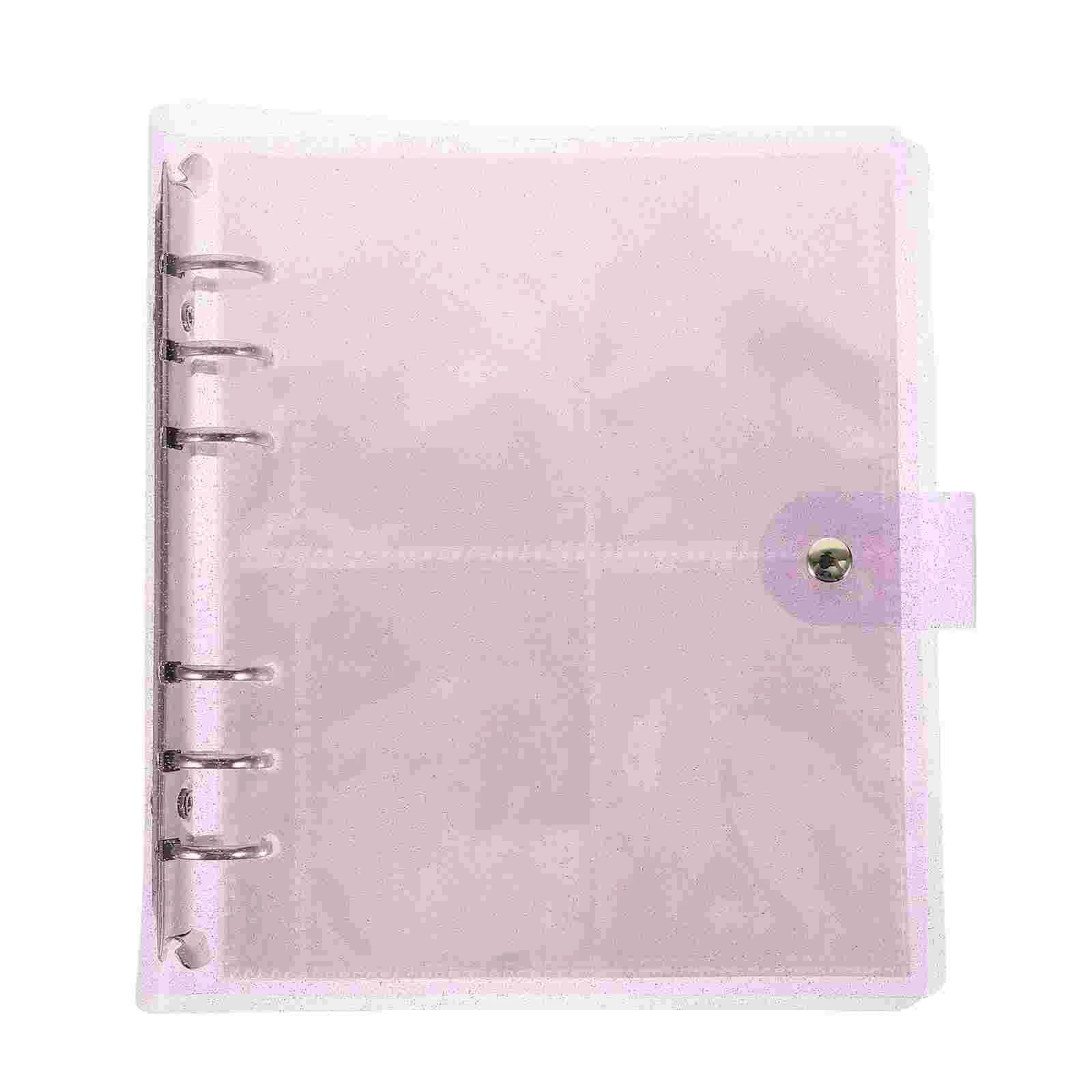 

Wedding Album Small Photo Photocard Binder 25 Pockets Decorative Cards Holder Portable Star