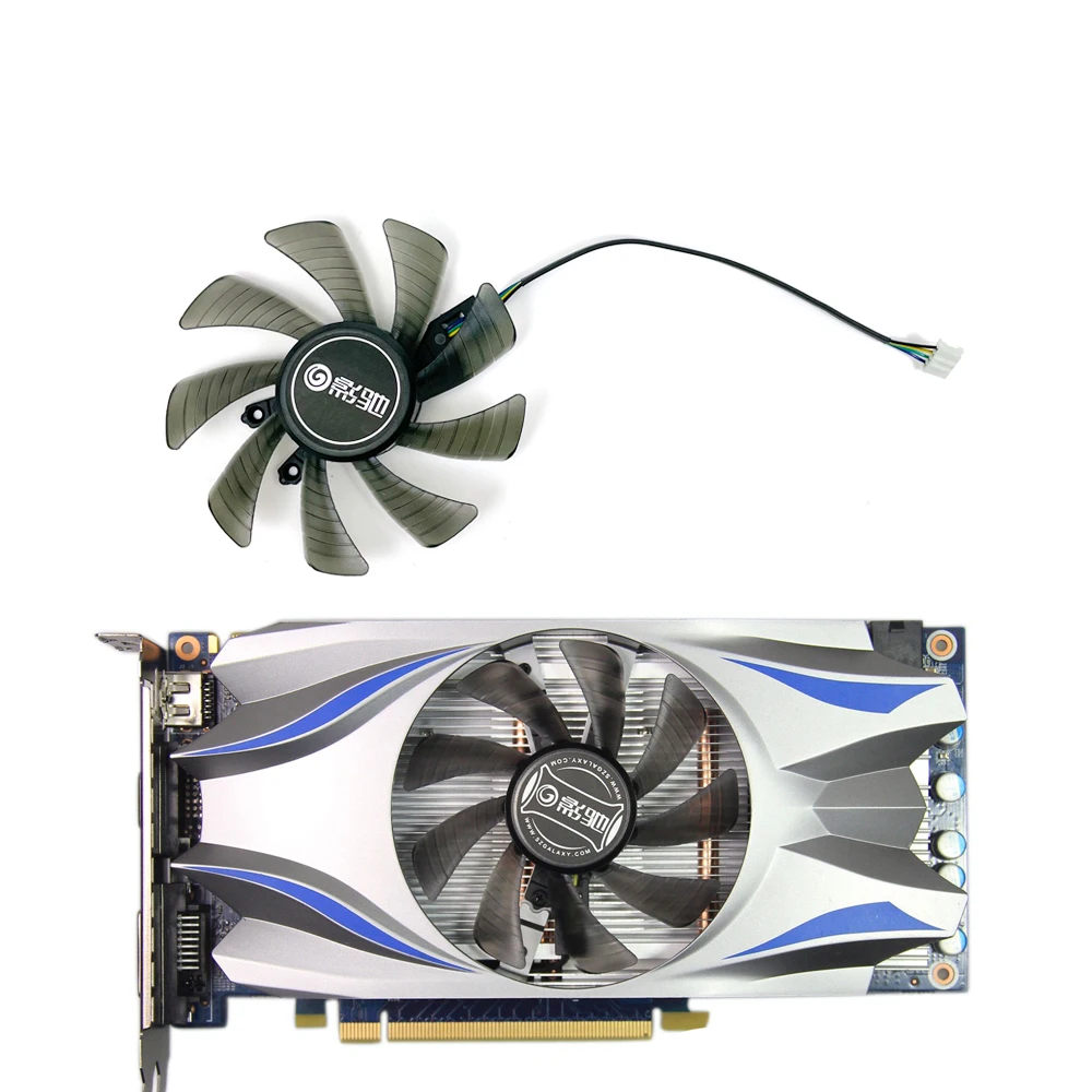 Вентилятор для графического процессора GALAXY/KFA2 GTX 560SE 650Ti 650 660 TI, 87 мм