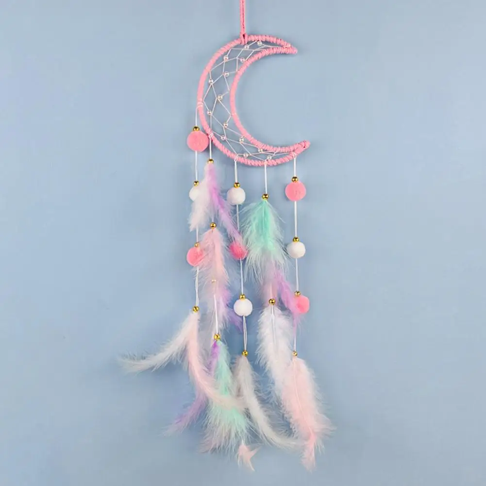 Ловец снов для спальни ручной работы в стиле бохо с красочной планкой комнаты