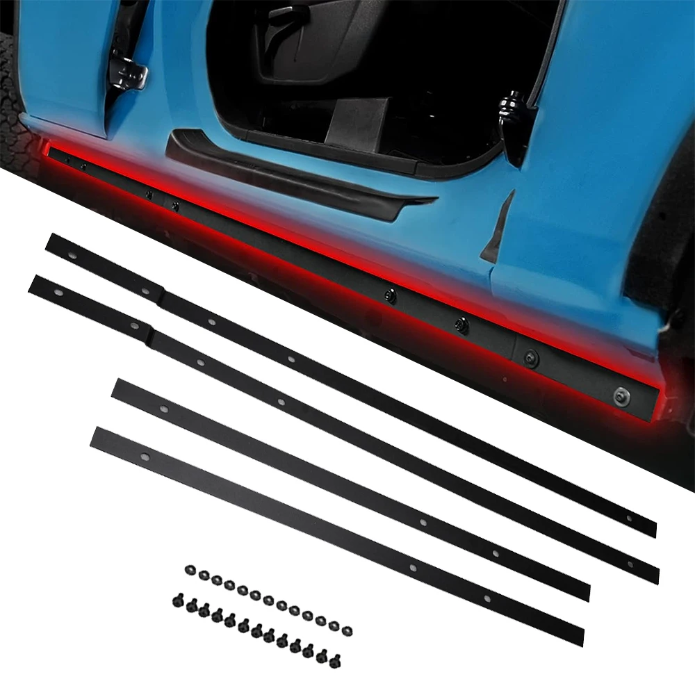 

Сварные накладки на боковые юбки для Ford Bronco 4Door 2021 2022 2023