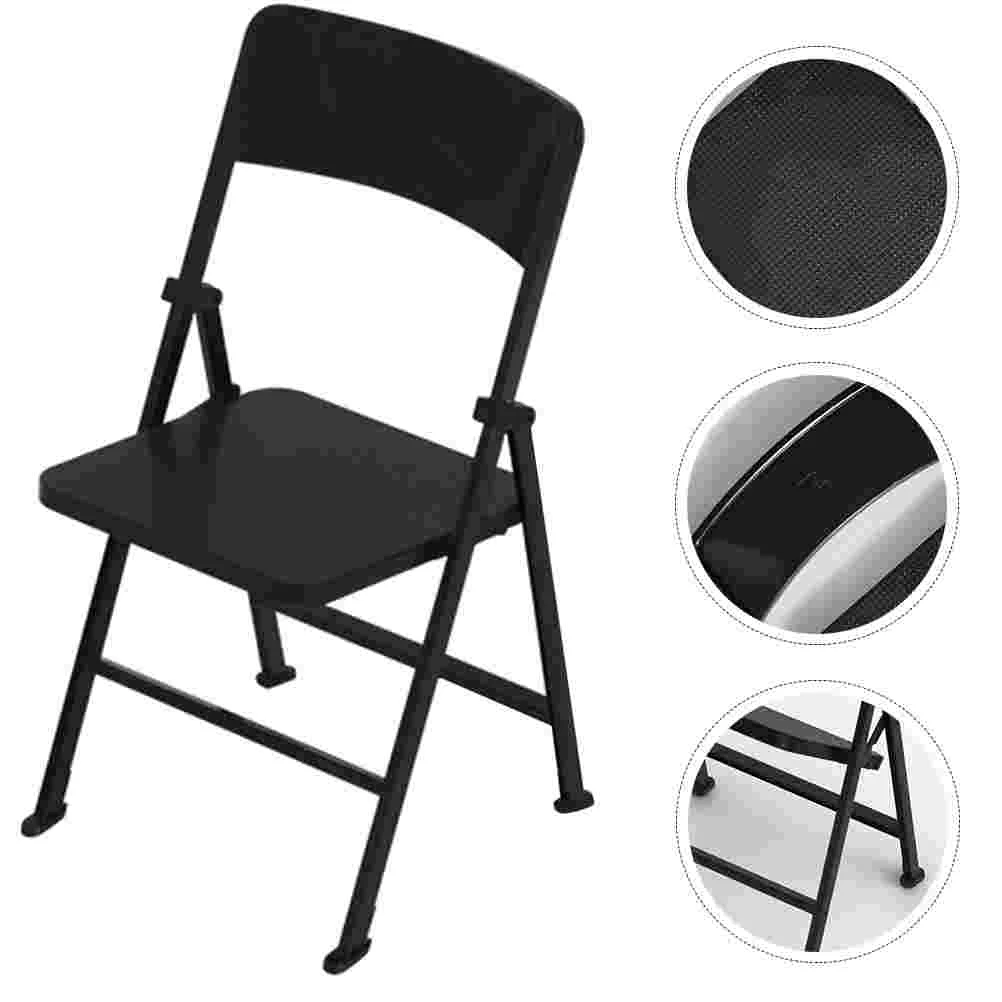 

Mini House Furniture Mini Folding Chair Furniture Children Accessory