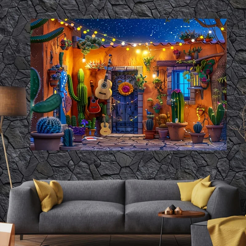 Фон для мексиканского карнавала дневного света: Идеально подходит дней рождения