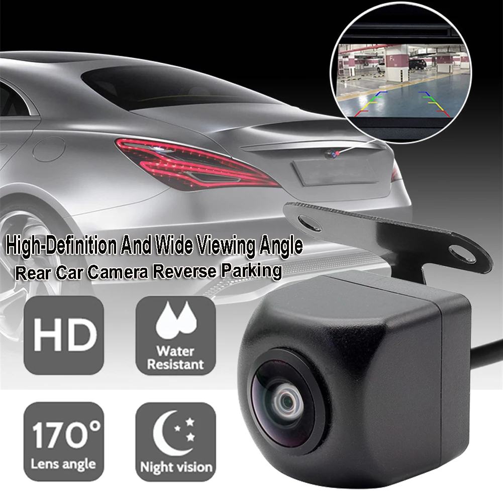 

HD Car Rear View Camera Universal Backup Parking Camera Night Vision Waterproof 170 Wide Angle HD Color Image Car Accessories