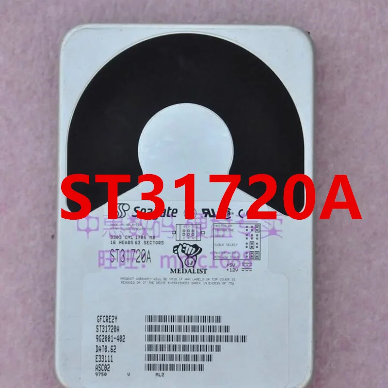 

Оригинальный 90% новый жесткий диск для SEAGATE 1,7 ГБ IDE 3,5 дюйма 5400 об/мин 2 Мб настольный жесткий диск для ST31720A