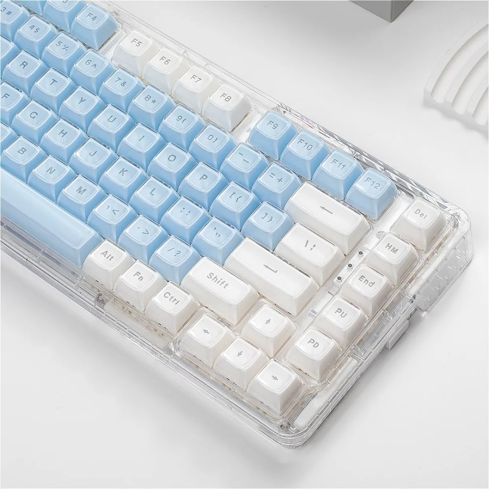 Симпатичный кристаллический желе набор колпачков из материала OEM PBT подходит для