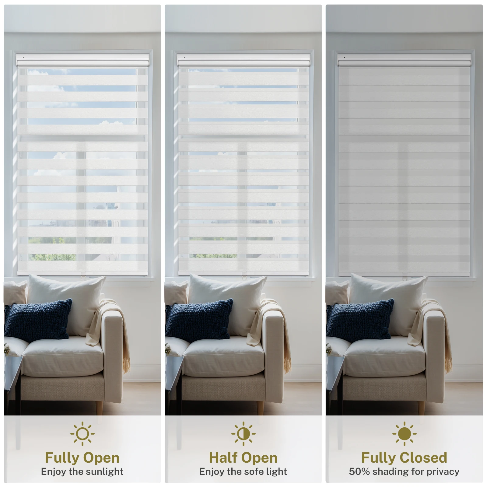 Электрические жалюзи Moonice без дрели