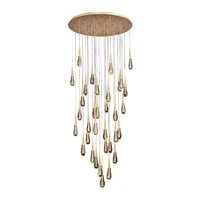 high quality home indoor modern simple matel crystal chandelier light