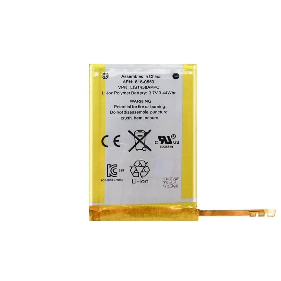 Аккумулятор для плеера Apple IPod Touch 5th 4th 6th 5 5g 6 6g 4 4g 616-0621/LIS1495APPCC 616-0553/LIS1458APPC A1641