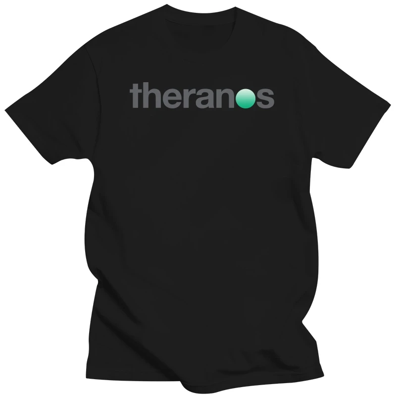 Футболка Theranos для AllFull Size DMN103-Черная футболка
