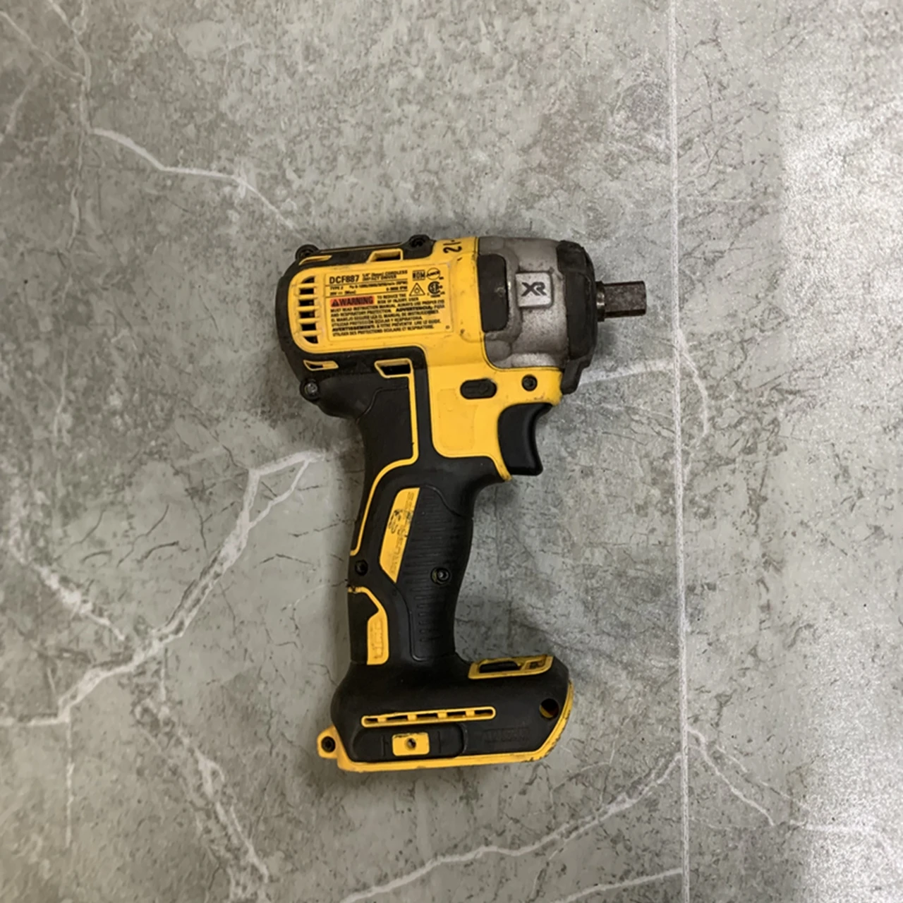 Ударный гайковерт DEWALT DCF887 ATOMIC 20 в модифицированный 2/1 литий-ионный корпус только