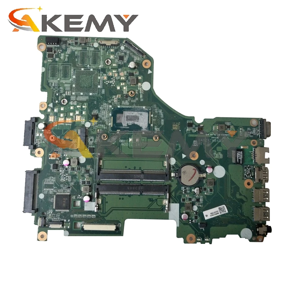 Материнская плата AKEMY DA0ZRTMB6D0 для ноутбука acer aspire E5-573G DDR3L |