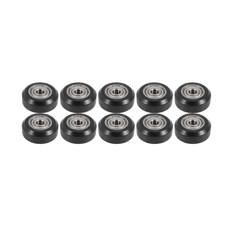 

10Pcs Big Plastic Pulley Wheel With Bearing Idler Pulley Gear For 3D Printer