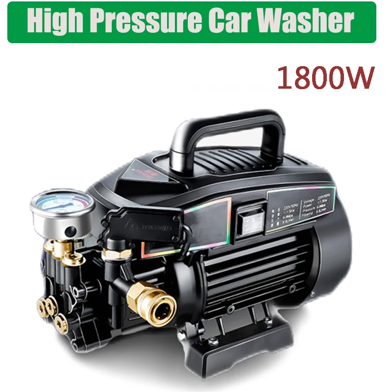 High Pressure Cleaner Ultra High Pressure Household 220v Pump Automatic Cleaning Machine Small Portable Car Washing Machine