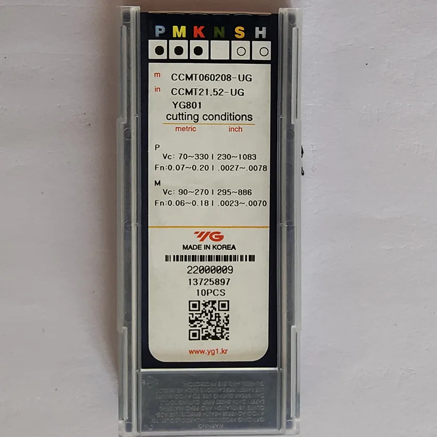 Рисунок 3 - CCMT060208-UG YG801/CCMT060208-UG