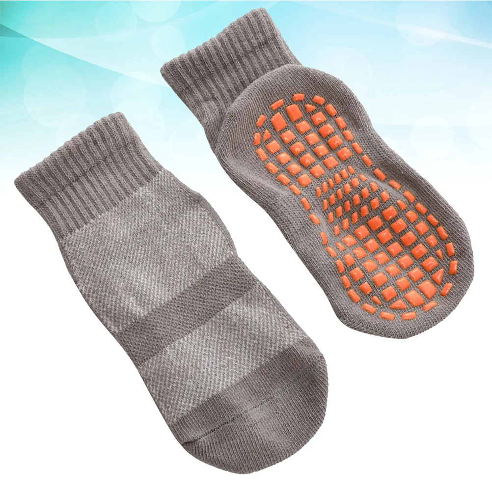 

3 Pairs Dispensing Sports Socks Childrens Yoga Non-slip Cotton Trampoline Baby