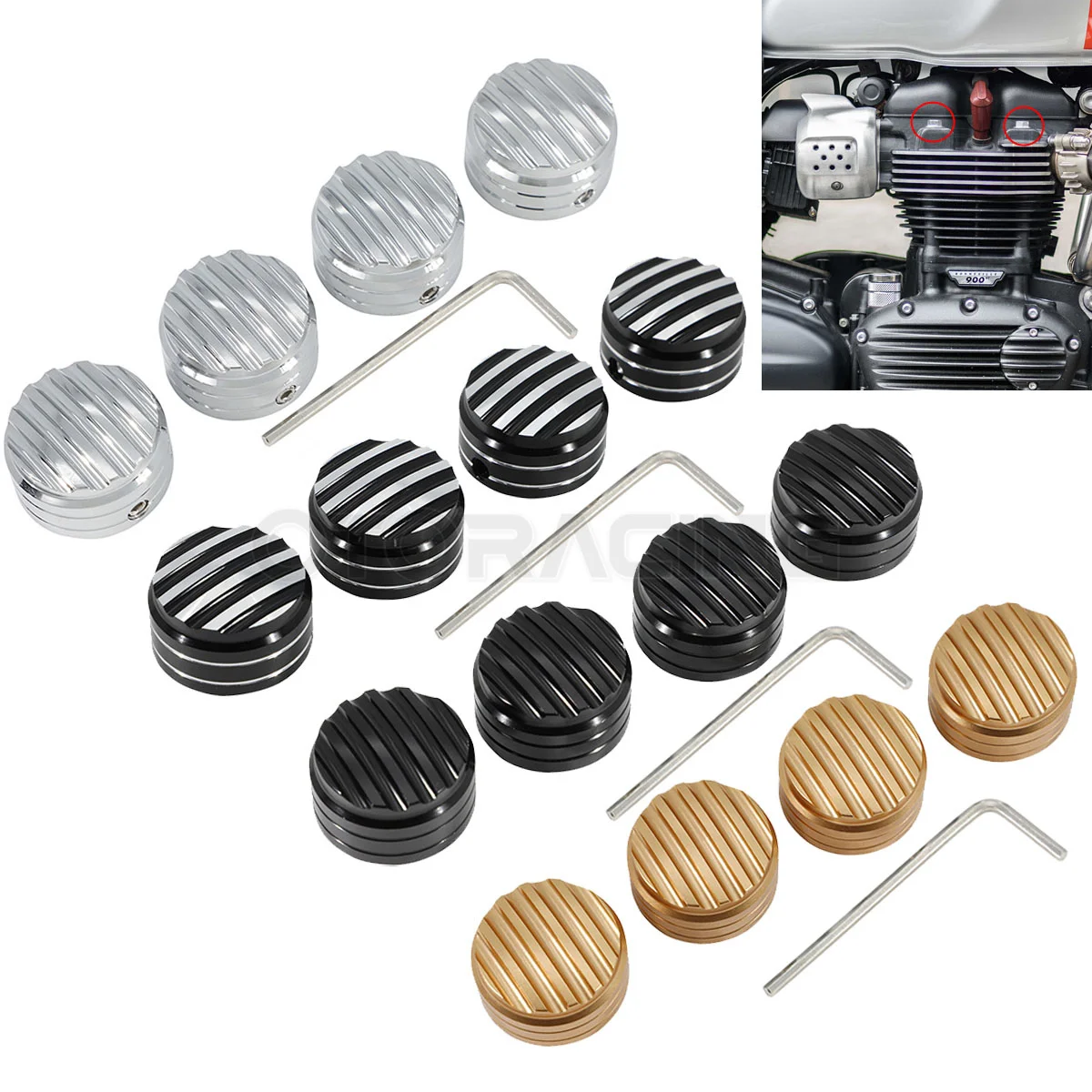 Болт с головкой винтовая крышка заглушка для Triumph Bonneville T100 T120 Street Twin Cup Scrambler Thruxton R