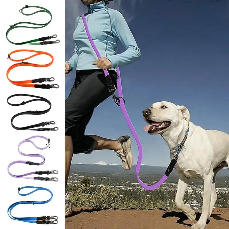 

New Long Dog Leash Heavy Duty Waterproof PVC Traction Rope Comfortable Sponge Handle Pet Lead Belt Outdoor Training Dog Lanyard
