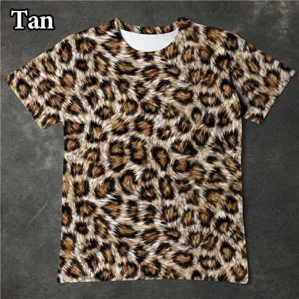 Новинка модная индивидуальная футболка с 3D-принтом животного змеиная кожа