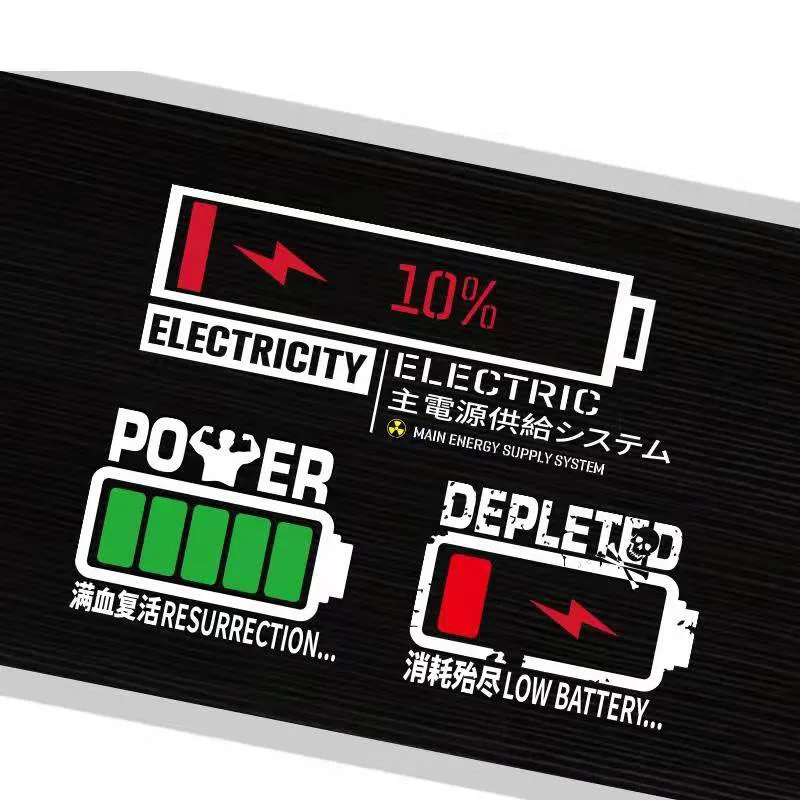 

Оригинальные креативные наклейки на автомобиль с дисплеем, забавные смешные наклейки на автомобиль с питанием от батареи электрического а...