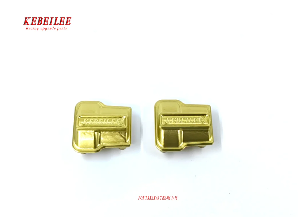 KEBEILEE CNC Brass крышки осей для Traxxas TRX-4M 1/18 2pcs