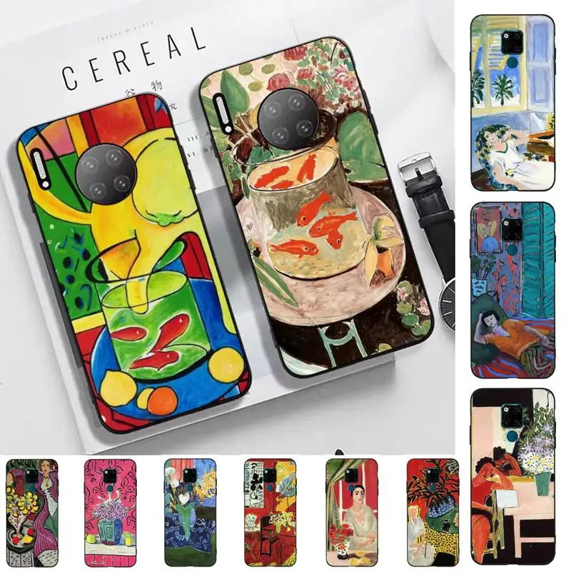 

Henri Matisse Art Painting Phone Case For Huawei Mate 10 20 30 40 50 lite pro Nova 3 3i 5 6 SE 7 pro 7SE
