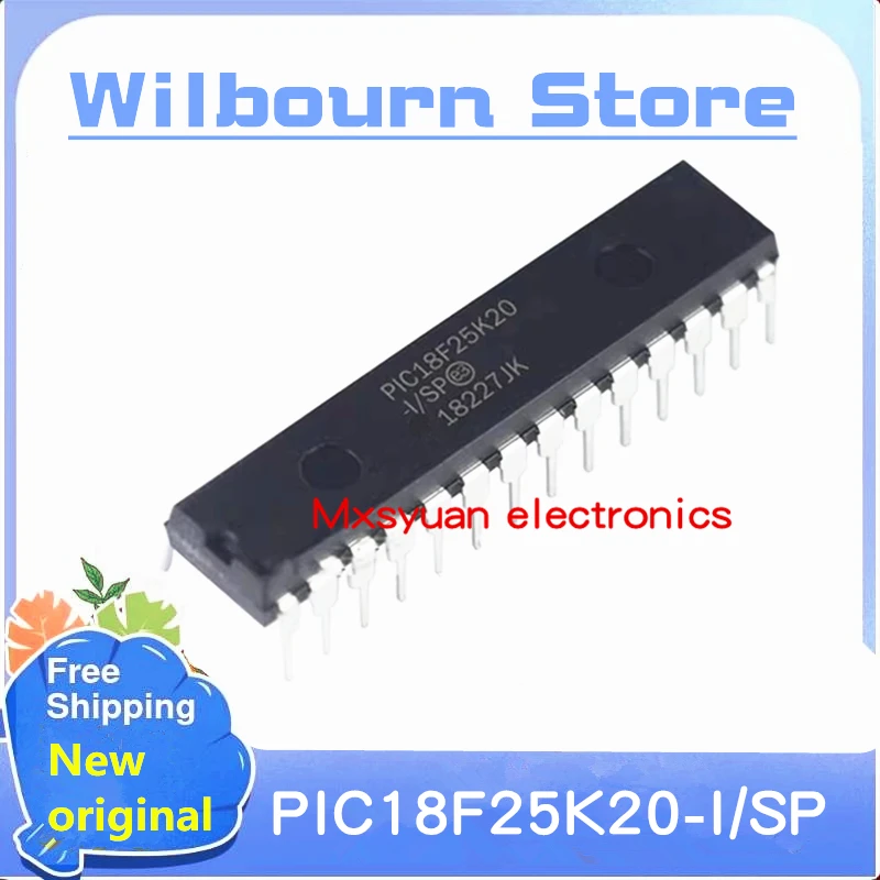 

5PCS~20PCS/LOT PIC18F25K20-I/SP PIC18F25K20 -I/SP DIP28 New original