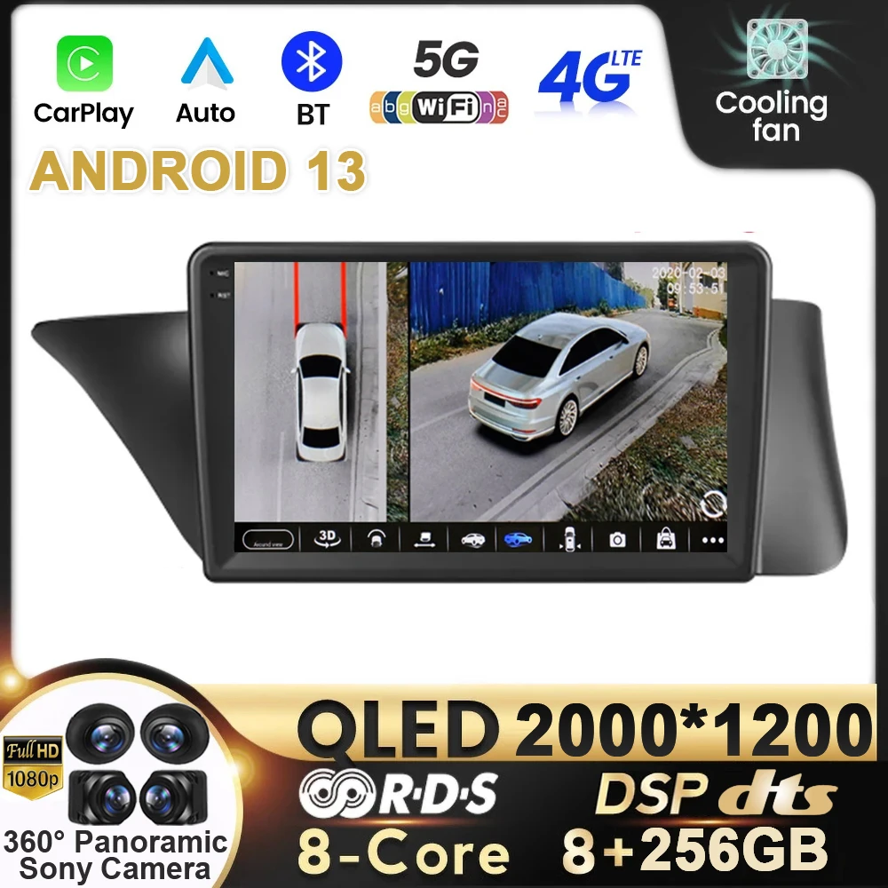 

Android 13 Car Raido Carplay Player For Lexus ES ES200 ES250 ES300h ES350 XV60 VI 6 2012 - 2018 TV Video Navigation Multimedia