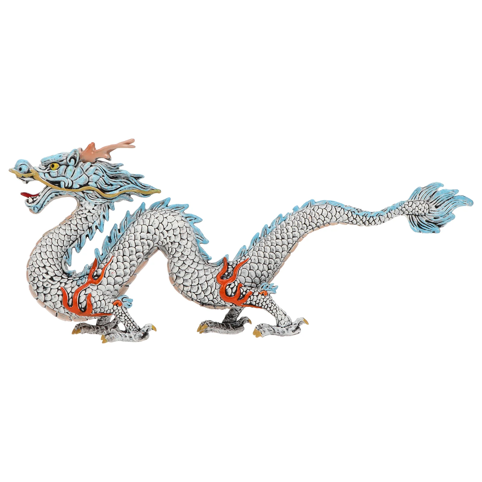 

Dragon Statue Chinese Figurine Figurines Decorationstatusfengshui Garden Success Prosperityluck Model Ornament Table Figures