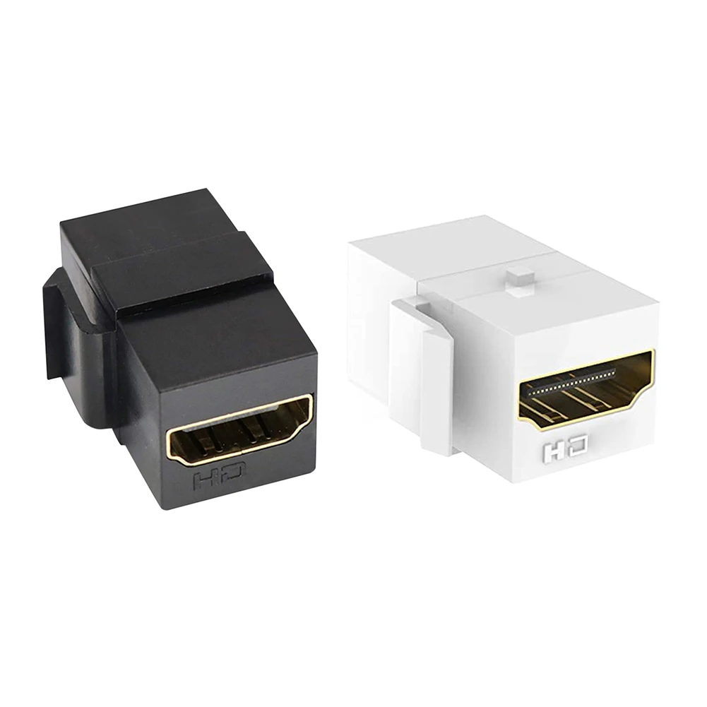 Переходник мама-мама HDMI-совместимый адаптер Keystone Plate Поддержка 4k Простой в
