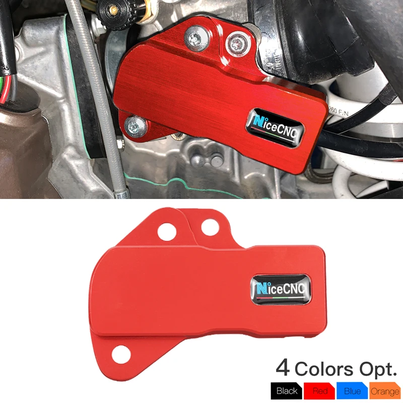 

NICECNC Motocross TPS Sensor Guard Cover Protector For GasGas EC250 EC300 EX300 2021-2022 For Husqvarna TE250i TE300i 2018-2022