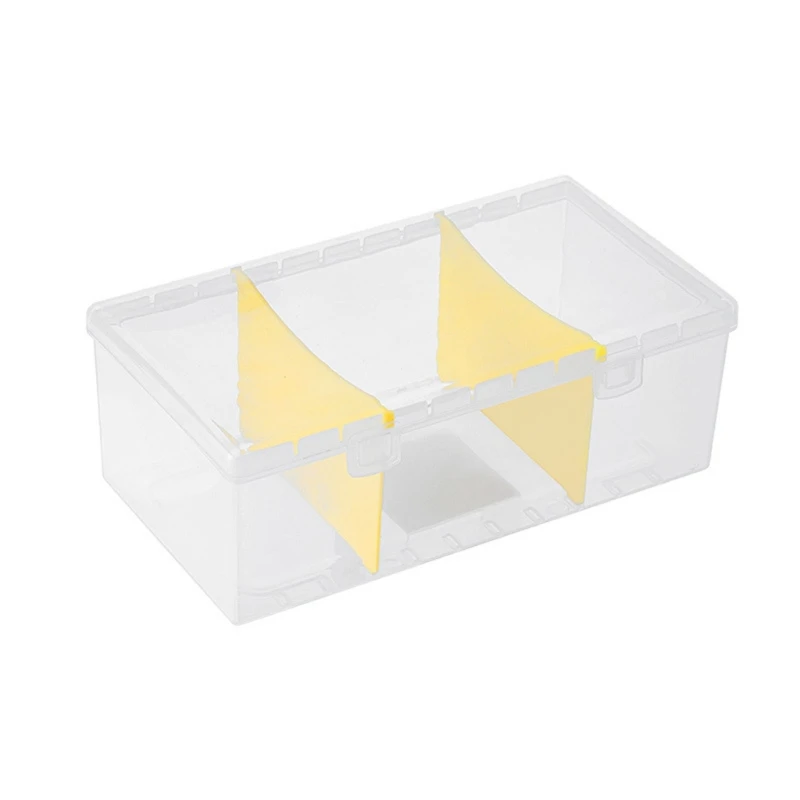 

Seasoning Box Kitchen Spice Container Condiment Storage with Buckle Design
