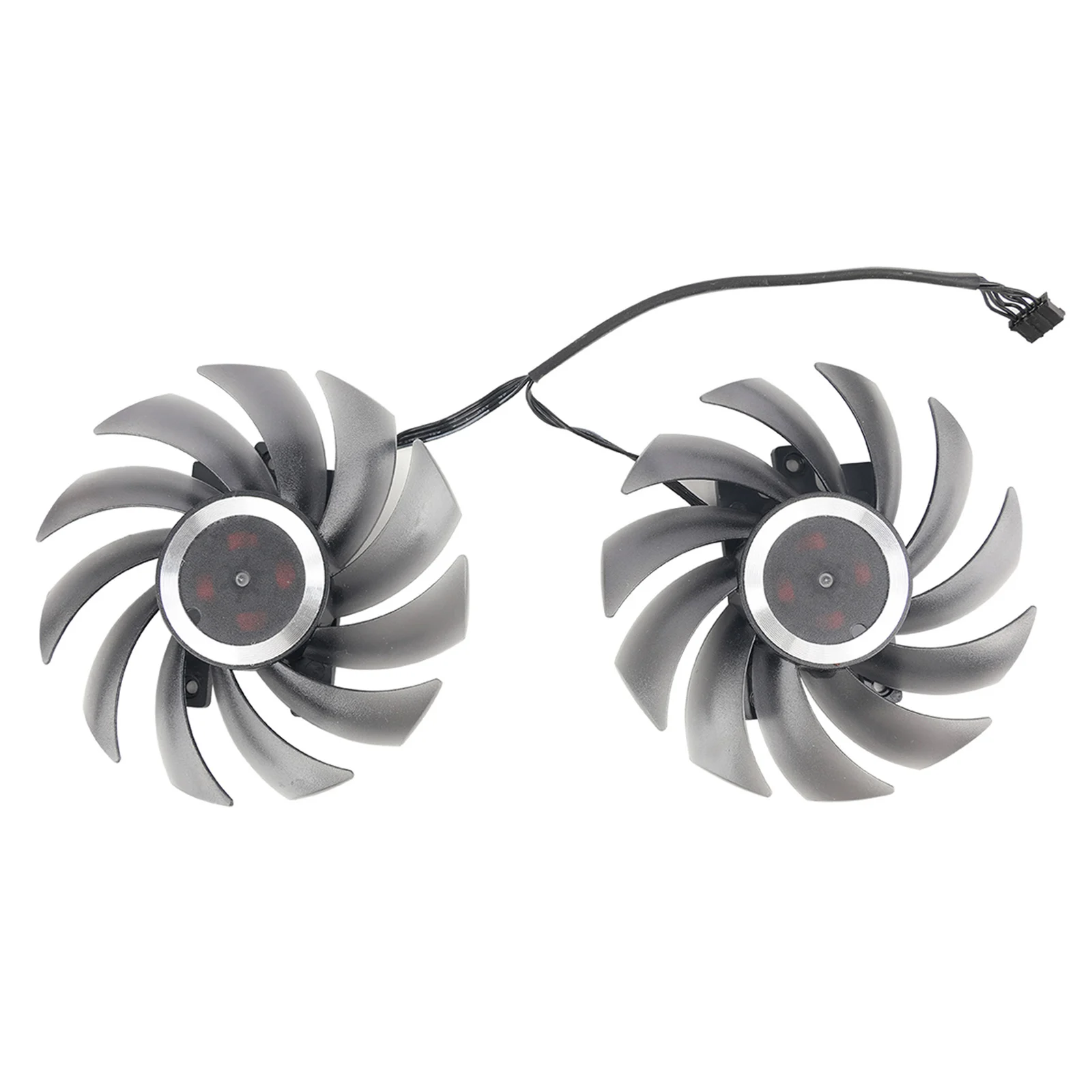 Фото Вентилятор видеокарты 85 мм для INNO3D GeForce GTX1660 RTX2060 SUPER Twin X2 OC, охлаждающий чехол для видеокарты с вентилятором CF-12915S №4