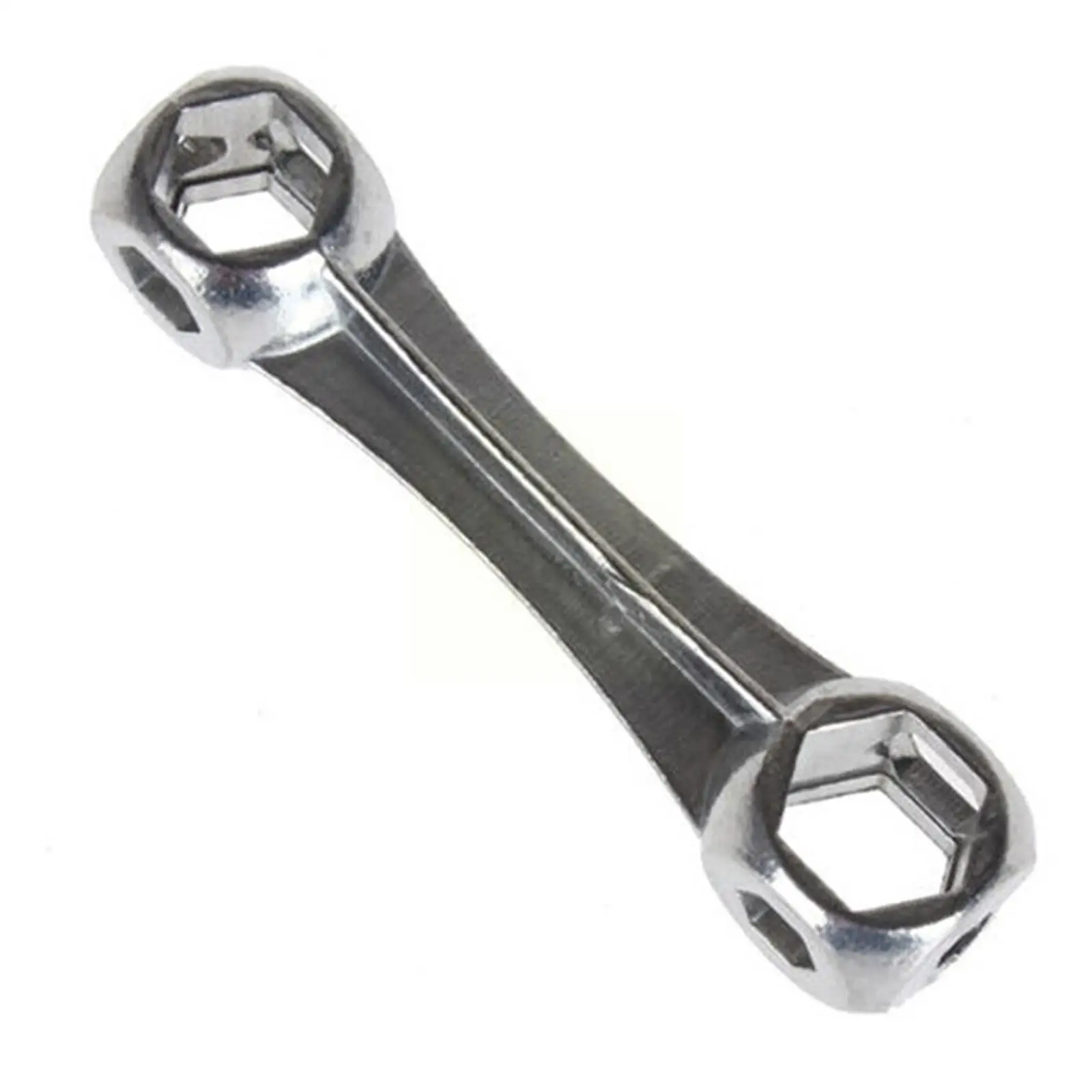 

Шестигранный ключ H8H8 в форме кости, гаечный ключ с 10 отверстиями, размер 6-15 мм, велосипедный, алюминиевый, прочный, 1 инструмент для ремонта цинка